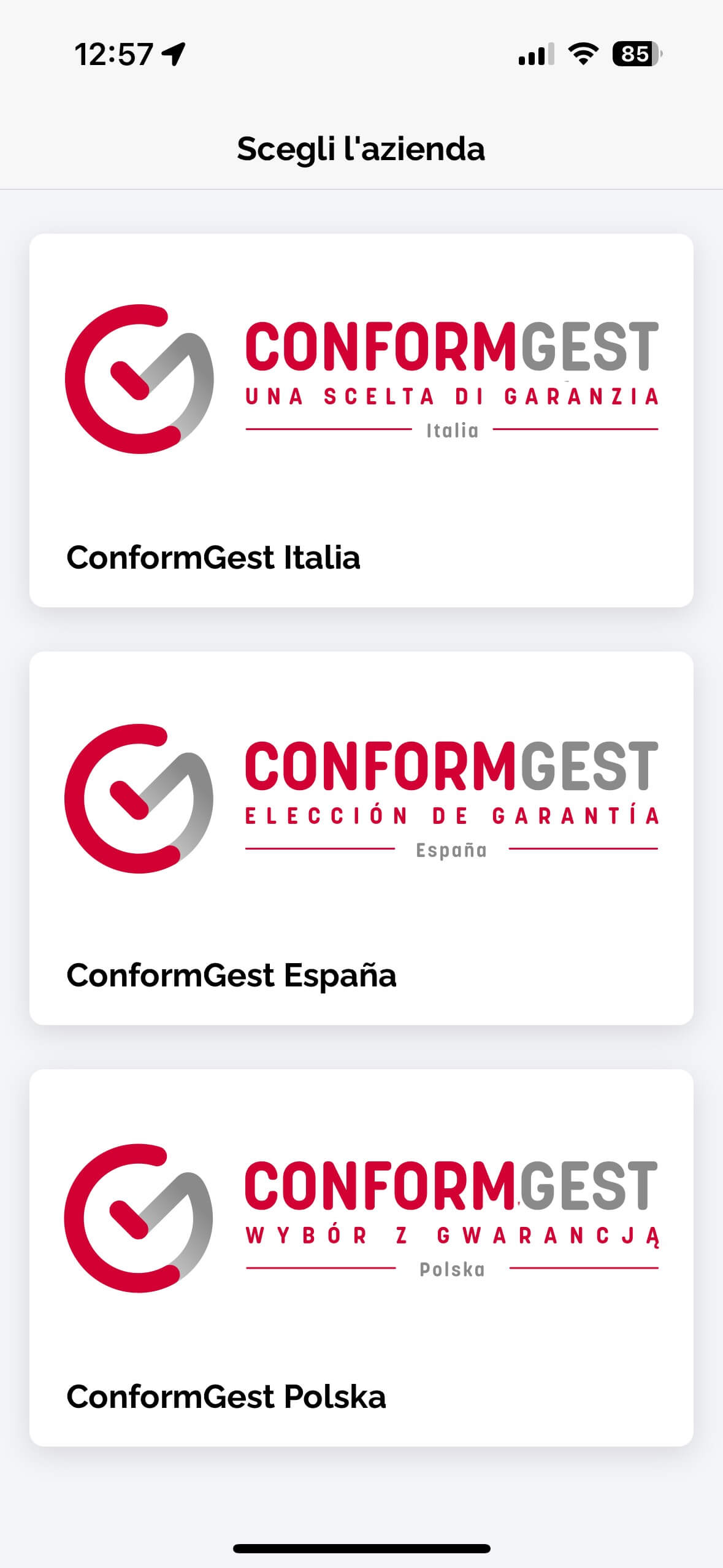 App Conformgest