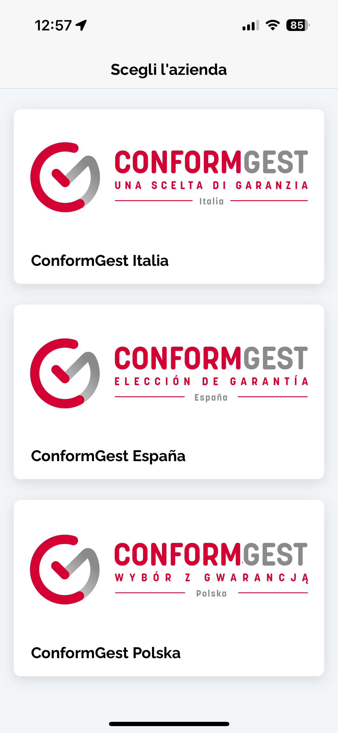 App Conformgest