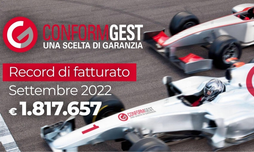 RECORD FATTURATO SETTEMBRE 2022