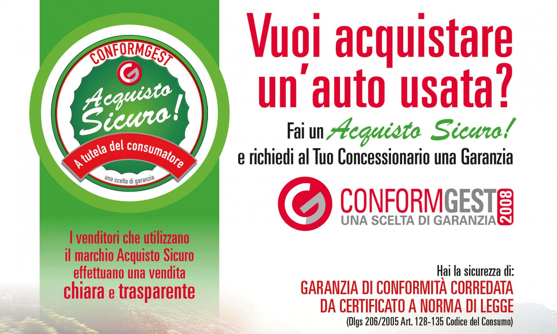 Acquisto Sicuro! ConformGest su Quattroruote di Ottobre | Conformgest