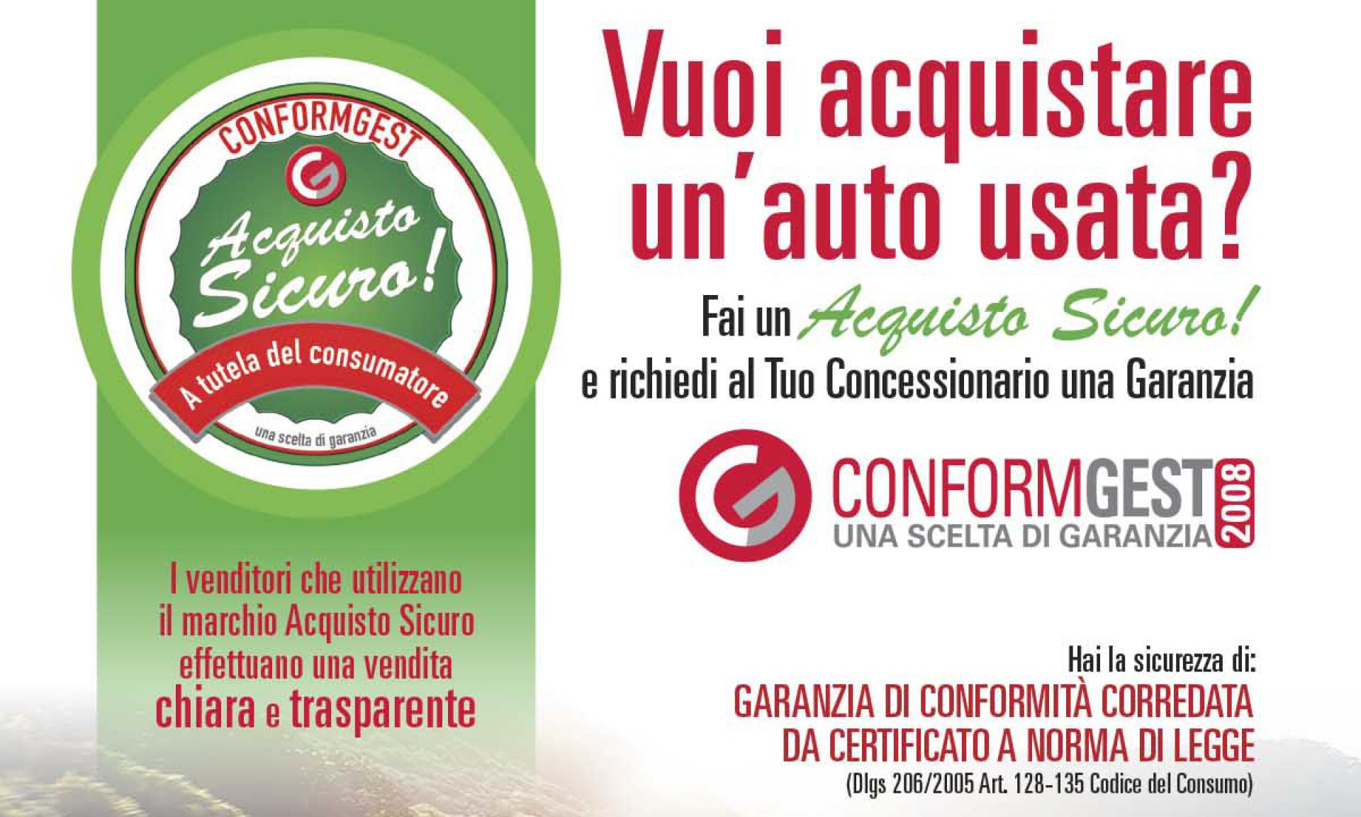 Acquisto Sicuro! ConformGest su Quattroruote di Settembre | Conformgest