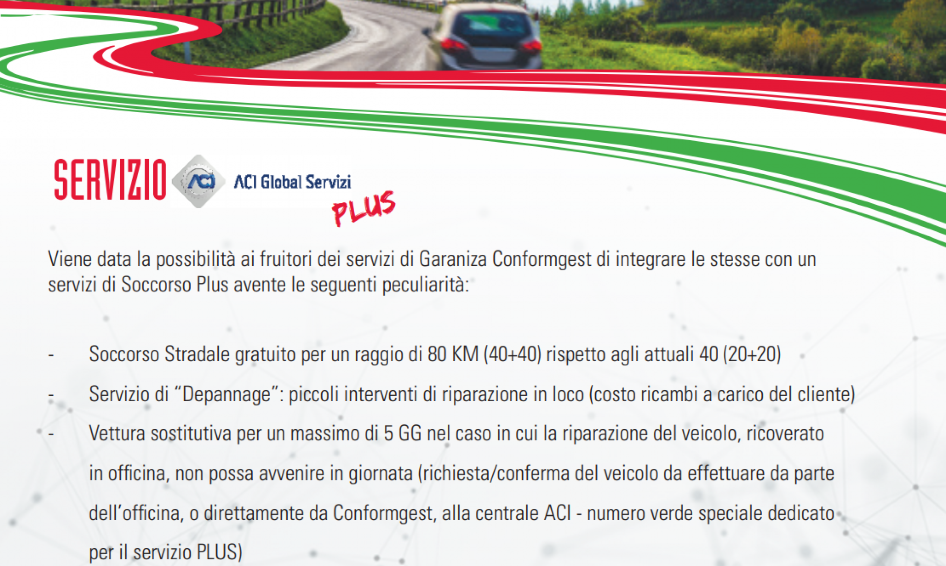 ConformGest e il nuovo Servizio Soccorso Plus ACI | Conformgest