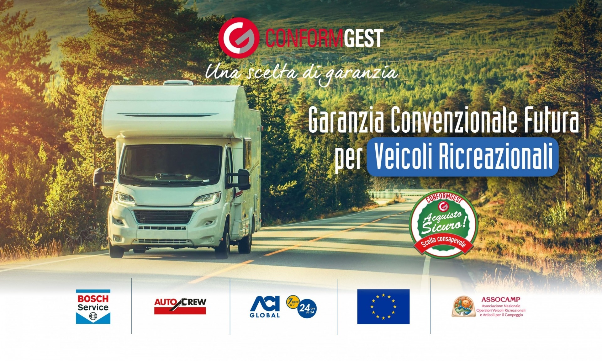 GARANZIA CONVENZIONALE SUI VEICOLI RICREAZIONALI | Conformgest